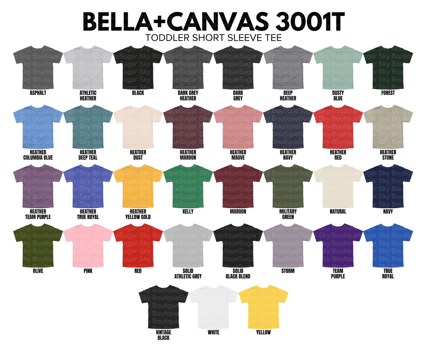 Bella Canvas ||Toddler||